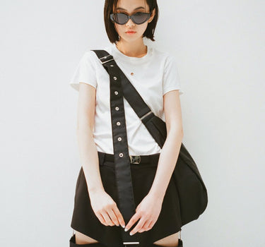 【ya-24120】 nylon messenger bag