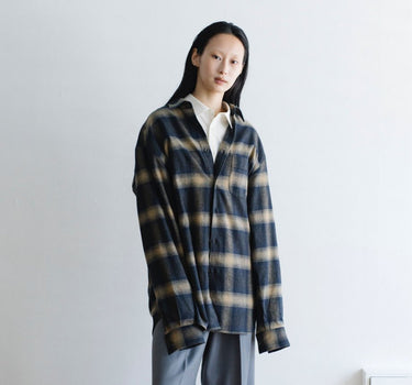 【ya-22105】flannel shirt