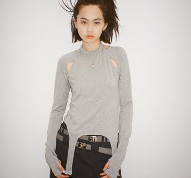 【ya-24116】 design tight tops